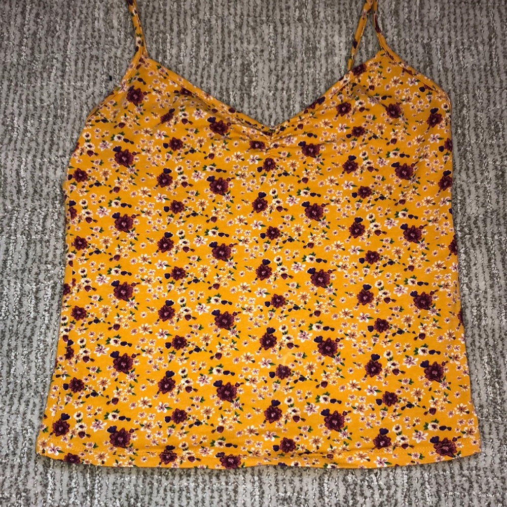 Floral tank top